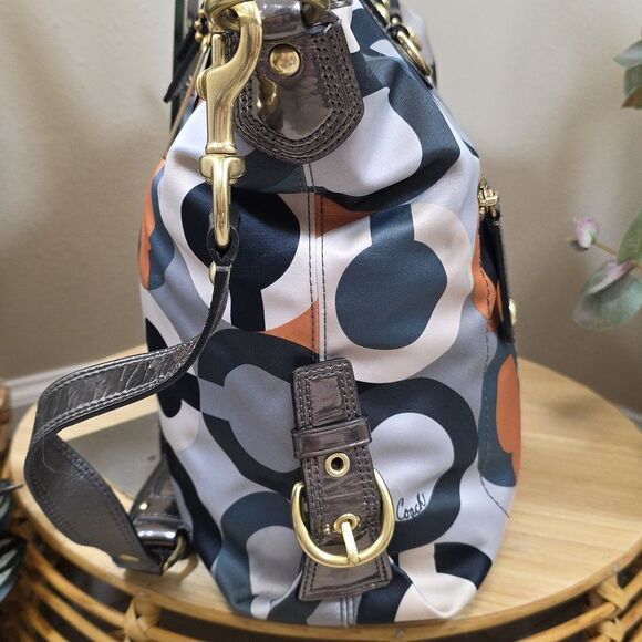 Coach RARE Julianne OP Art Tote/Satchel - Picture 7 of 16